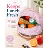 CAMTOP Girls Backpack with Lunch Box Set, Cute Bow School