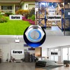 Powice 25 mm Button Waterproof Momentary Switch with Blue LED