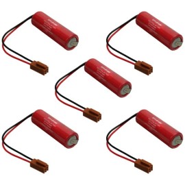 Banshee 5 X 3.6V ER6V/3.6V ER6VC119A ER6VC119B Battery For Mitsubishi M70 PLC