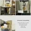 ZELCAN Large HSS Spiral Groove Step Drill Bit, 12 Sizes