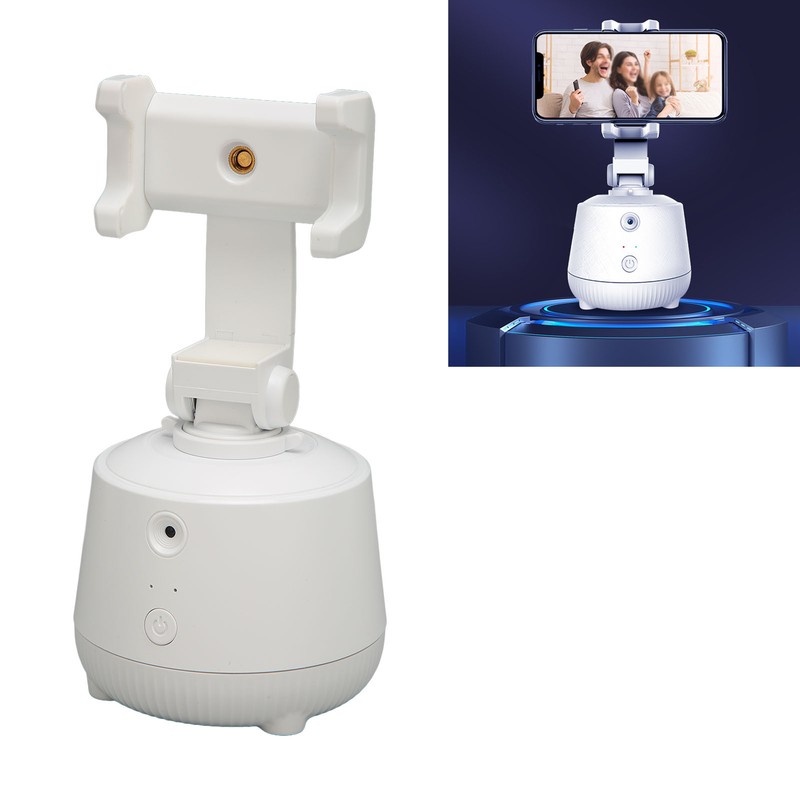 Smartphone Tracking Holder 360 Degrees Rotating Follow Shooting Stabilizer Live