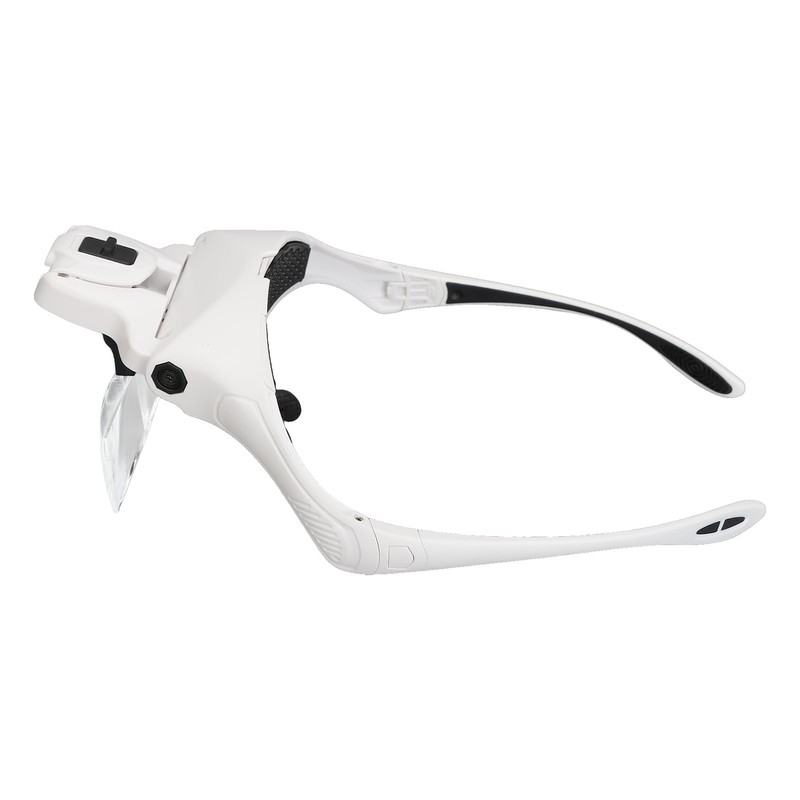 Eyeglasses Magnifier for Reading Embroidery Maintenance Carving LED Lens Magnifying