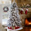 OurWarm Christmas Tree Skirt 48 inches Knitted Xmas Tree Skirt
