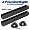 Golf Cart Windshield Mounting Clip Kit for Club Car DS