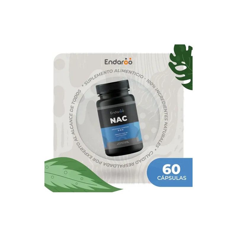 Nac Acetilcisteína Cápsulas 1000 Por Porción