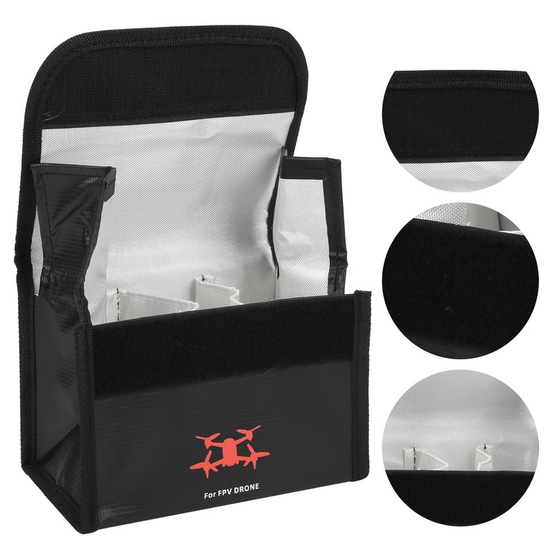 Battery Safe Bag ExplosionProof Fireproof Lipo Battery Protective Bag for
