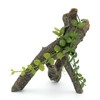AQUA KT Reptile Corner Branch with Green Leaves Terrarium Desert