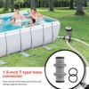 ACTIMED Pool Hose Connector Coupling, 1.5" to 1.5" Pool Hose