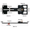 Adjustable Angle Track Saw Square Guide Rail, -60 to 60