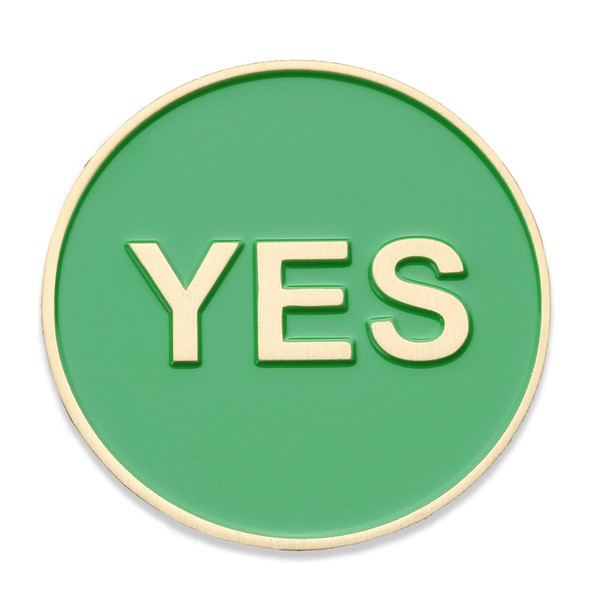 Coins For Anything, Inc Yes No Flip Challenge Coin -