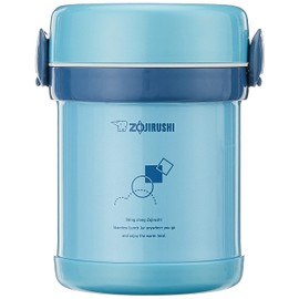 Zojirushi Ms. Bento Stainless Lunch Jar, One size, Aqua Blue