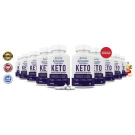 Justified Laboratories Keto Calm ACV Pills 1275 MG Stronger Than Gummies Keto Support 10 Bottles