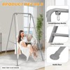 AUTOKAKUM Swing Stand Only, Hammock Chair Stand, Heavy-Duty Metal Stand,