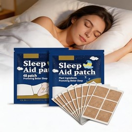 96 Piezas Parches para Dormir, Totalmente Naturales, Unisexo  La Fatiga Corporal Y La Ansiedad, Parche Para Ayudar A Dormir, Parche Para El Cuidado...