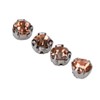 1440pcs Bulk Flatback Steel Back Rhinestones Cute Craft Rhinestones for