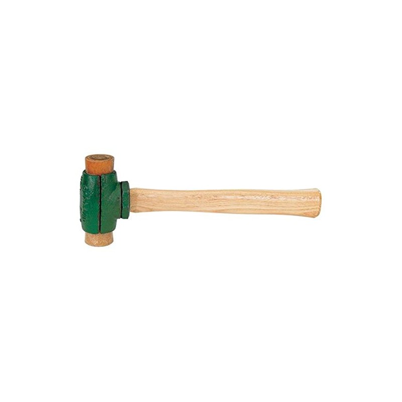 GARLAND MFG, 31002, SIZE 2 SPLIT-HEAD RAWHIDE HAMMER