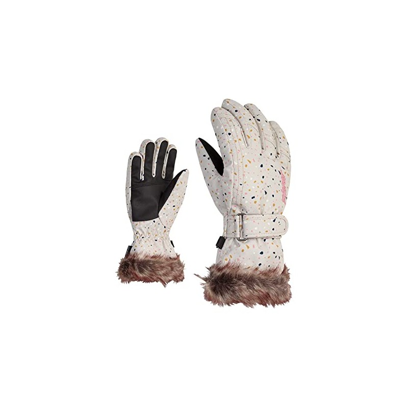 Ziener Girls' LIM Ski Gloves / Winter Sports | Warm,