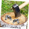 Mipcase 15pcs Axe Kit for Hammer Replacement Metal for Splitting