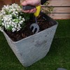 3 Piece Ergonomic Handled Gardening Set – Grey & Yellow