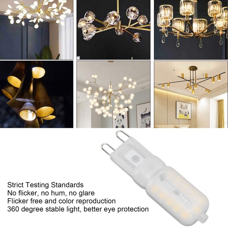 G9 Light Bulb Dimmable Eye Protection Energy Saving 5W 22