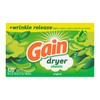 Gain dryer sheets Plus Wrinkle Release, Original Scent, 120 Count,