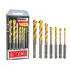YOKOCUT Universal Drill Bit Set Professional 7-Piece Multifunctional Drill Bit