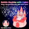 Babuloo Castle Bubble Machine, Automatic Bubble Maker Toys for Kids