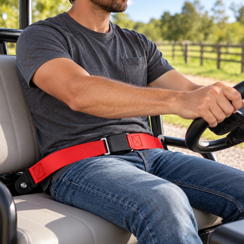 Universal Adjustable Retractable Three-Point Seat Belt – Automatic Telescopic Vehicle