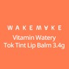 WAKEMAKE Vitamin Watery Tok Tint Lip Balm 3.4g, Color:01 Healthy Coral