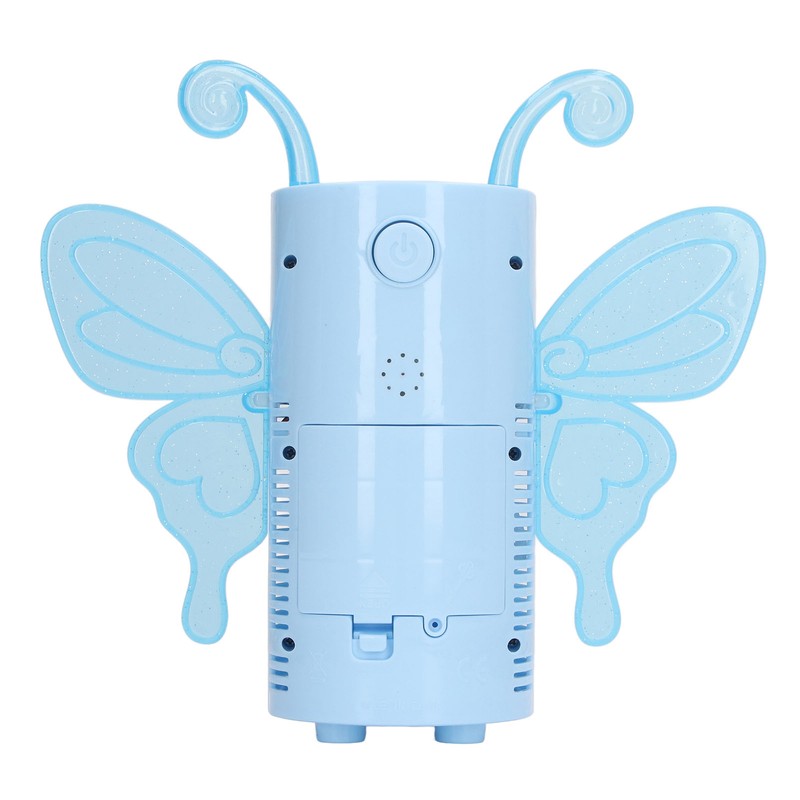 Electric Bubble Machine Automatic Multi Holes Butterfly Shape Portable Lightweight