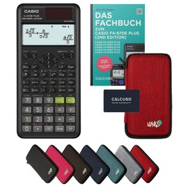 Calcuso Standard Package Red with Calculator Casio FX-87DE Plus 2