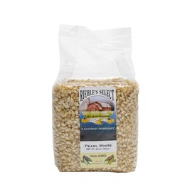 Riehle's Select Popping Corn - Pearl White Old Fashioned Whole Grain Popcorn - 28 Ounce Resealable Bag - Non GMO, Gluten Free, Microwaveable, Stovetop and Air Popper Friendly