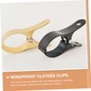 WHAMVOX 2Pcs Aluminum Alloy Windproof Quilt Clamps Heavy Duty Clothing