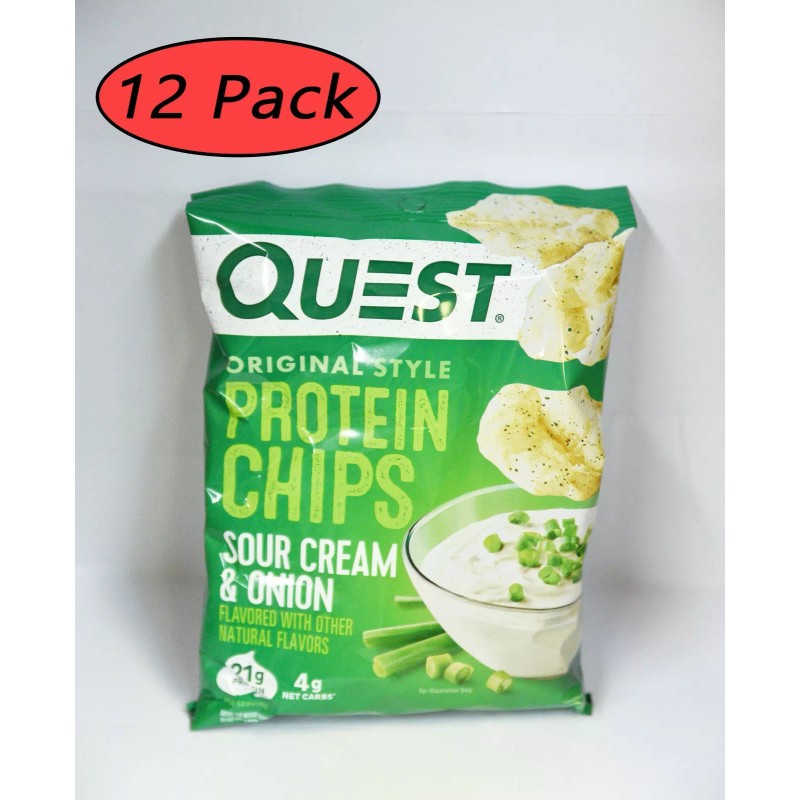 Quest Protein Chips 22g PROTEIN 2g Net Carb - 12
