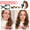 Rizador de Pelo Sin Calor, Tubos Rizadores con Clips y
