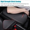 LEXLEY Armrest Box Cover Center Console Pad Waterproof Anti-Scratch Leather