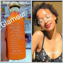 Final glow HC face & body lotion  carrot. Anti stretch marks/blemishe