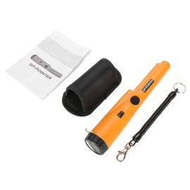 Pinpointer, Detección de 360 ° Pin Pointer Alta sensibilidad Detector de Metales con escaneo de Todos los Metales Pinpointer, Detección de 360 ° Audio y vibración Indicación Alarma de Distancia