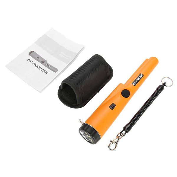 Pinpointer, Detección de 360 ° Pin Pointer Alta sensibilidad Detector