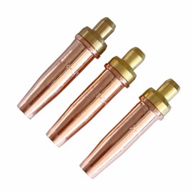 ALLZSMOOTHLY 0-3-GPN,1-3-GPN,2-3-GPN Propane/Natural Gas General Purpose Cutting Tips/Cutting Torch Tips,Victor Style,Pack of 3