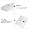 Operitacx Plastic Document Folders Large Size White Exam Paper Bag