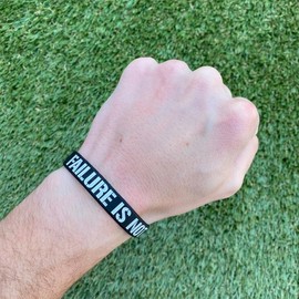 FAILURE IS NOT AN OPTION Wristband - Size: XL - 9"