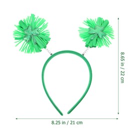 Operitacx 3pcs Headbands for St Patrick's Day Lightweight Festival Hair Hoops Comfortable Decorative Accessory for Parties and Gatherings