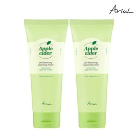 Ariel Apple Cider pH Slightly Acidic Balancing Cleansing Foam 150ml 2pcs
