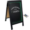 Excello Global Indestructible LED Chalkboard -Black