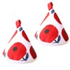 Hakona Triangle Pot Holder, Set of 2, Stylish, Cute, Fish