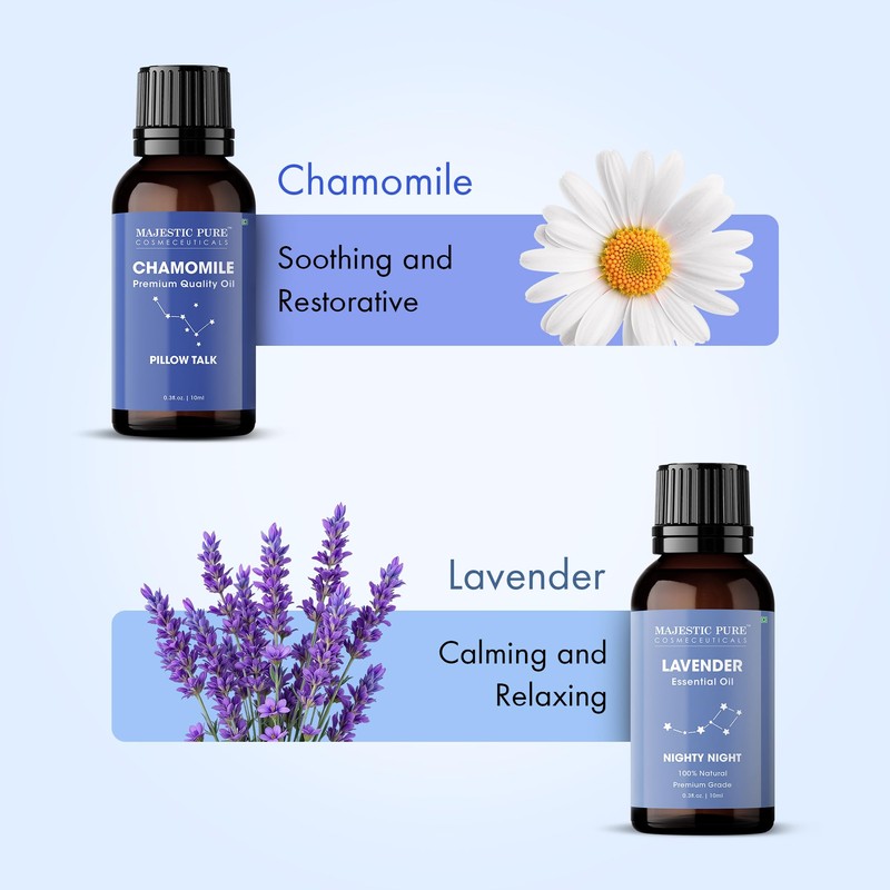 Majestic Pure, Restful Night Essential Oil Gift Set | Pack