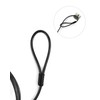 QWORK® Laptop Lock with T-Bar Locking Mechanism 4 Digit Password