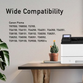 kamo 581 XXL Printer Cartridges Compatible with Canon CLI-581XXL Cartridges Multipack (2 x Cyan, 2 x Yellow, 2 x Magenta) for Pixma TS705 TS6350 TR8550 TS6150 TS6351 TR7550 TS6250 TS6151 TS6250 TS6251
