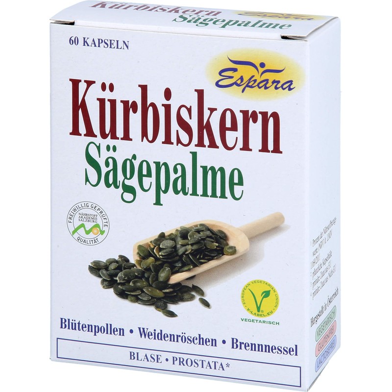 Kürbiskern-Sägepalme Kapseln